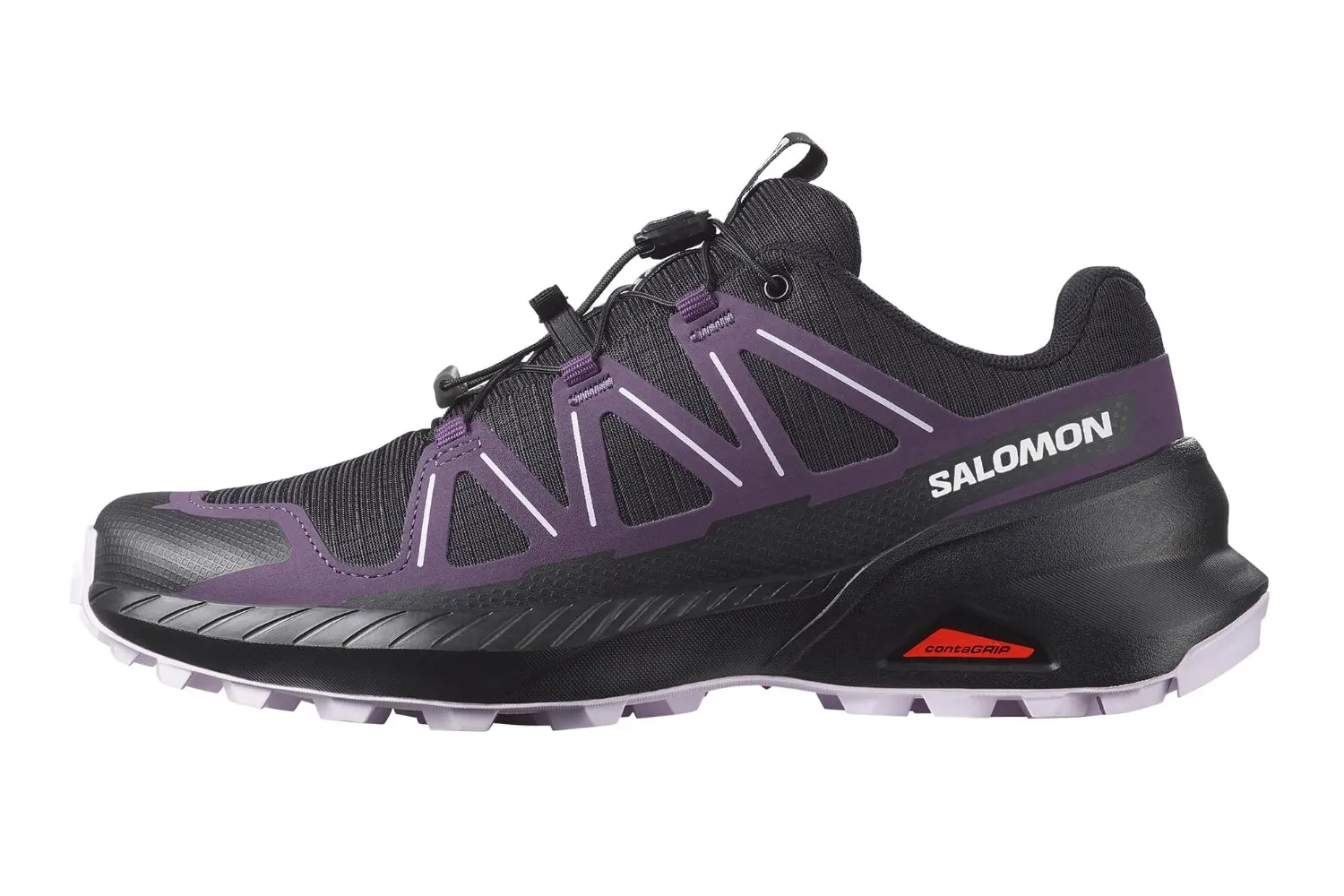 Salomon Speedcross Peak Trail Running shoe showing a more technical trail-oriented design.